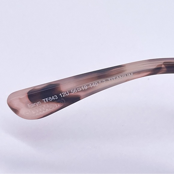 NEW TOM FORD FARYN TF843 12U CAT EYE PINK WOMEN SUNGLASSES TOM FORD FT0843 - Picture 5 of 7